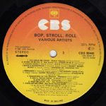 Bop, Stroll, Roll label
